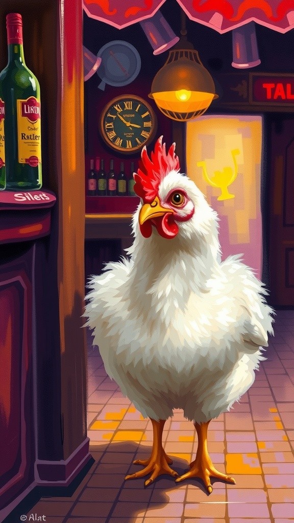 Ayam di Bar: Janji yang Dikhianati