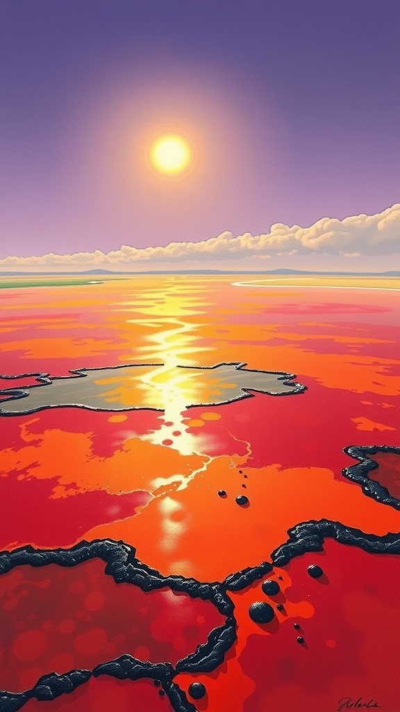 Danau Natron: Surga Berbahaya di Afrika
