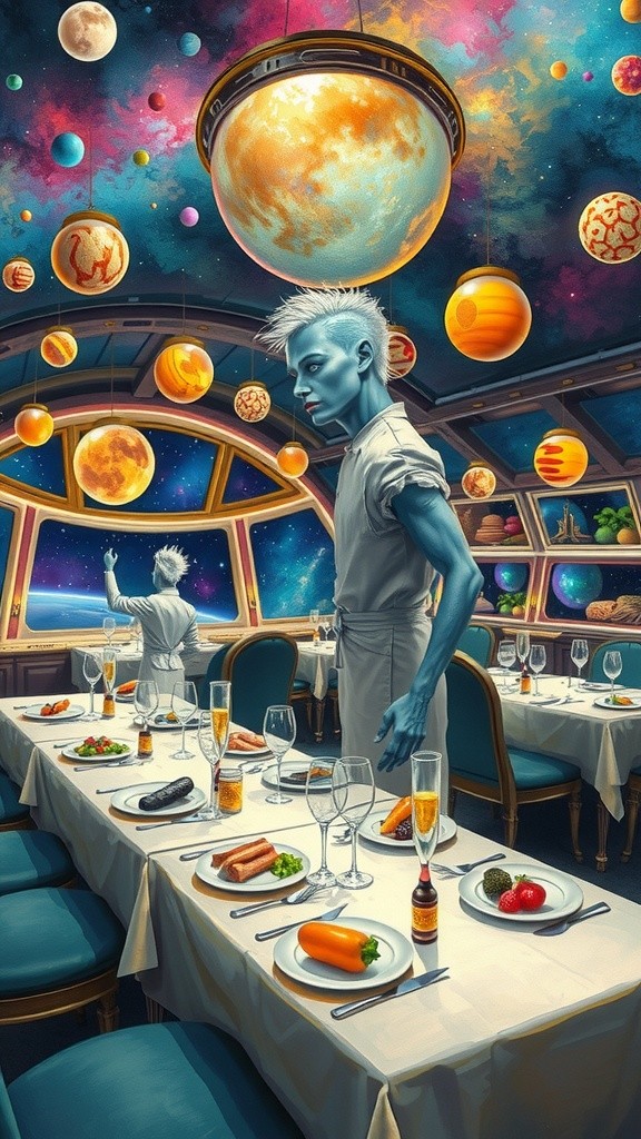 Galactic Gourmet: A Cooking Show from Outer Space