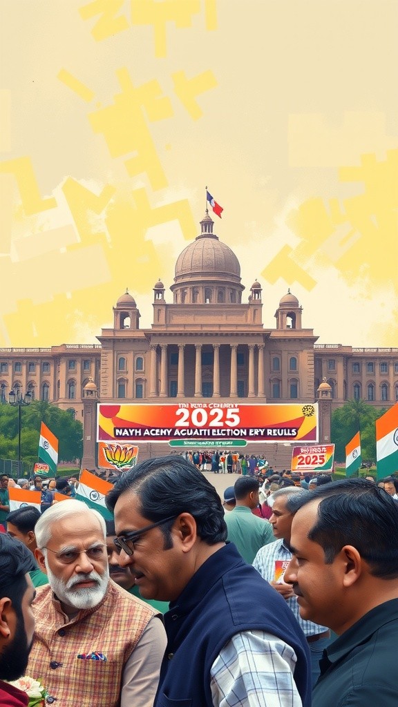 दिल्ली विधानसभा चुनाव 2025: बीजेपी की ऐतिहासिक जीत