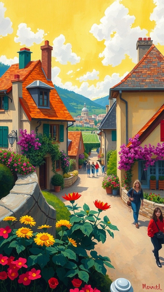 Charming Village Life