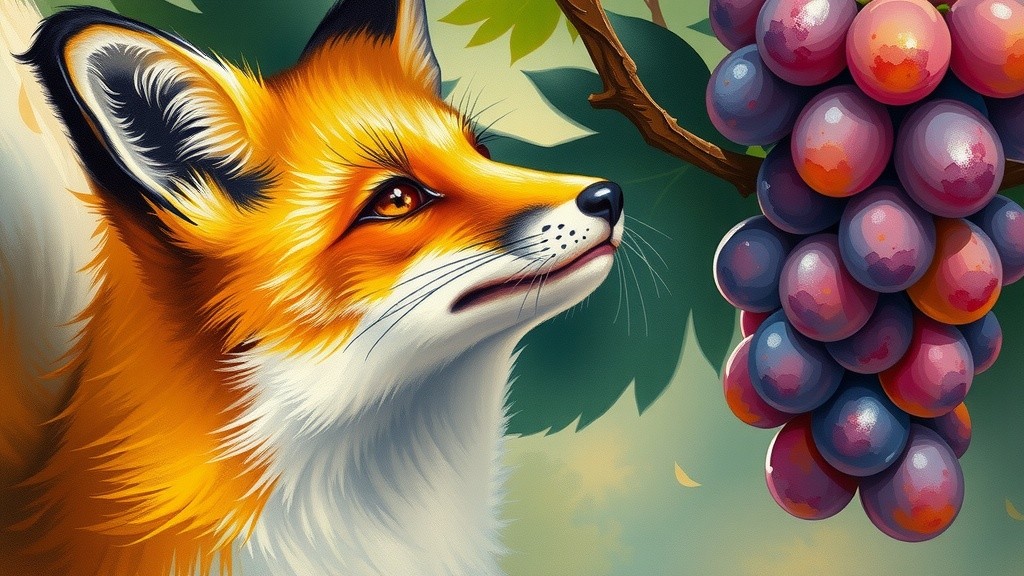 The Fox and the Sour Grapes