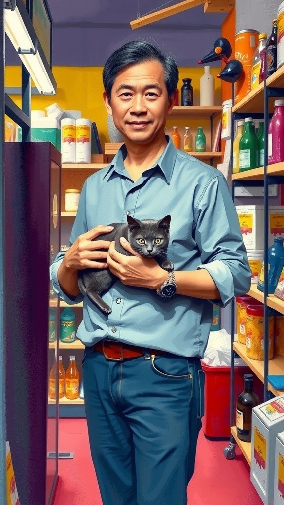 Kucing Perkhidmatan yang Mengeluh