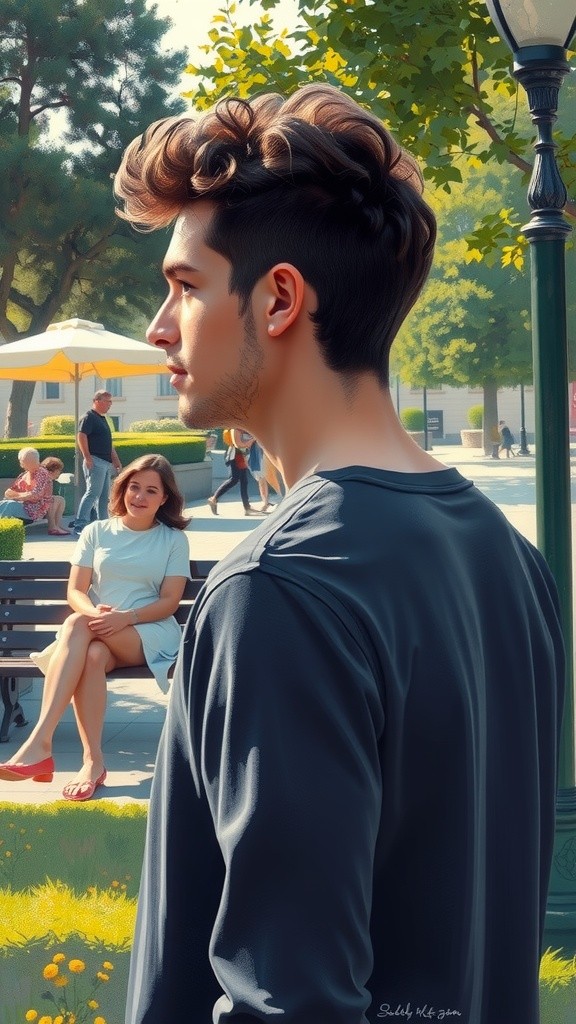 Silent Longing: A Man's Unspoken Love