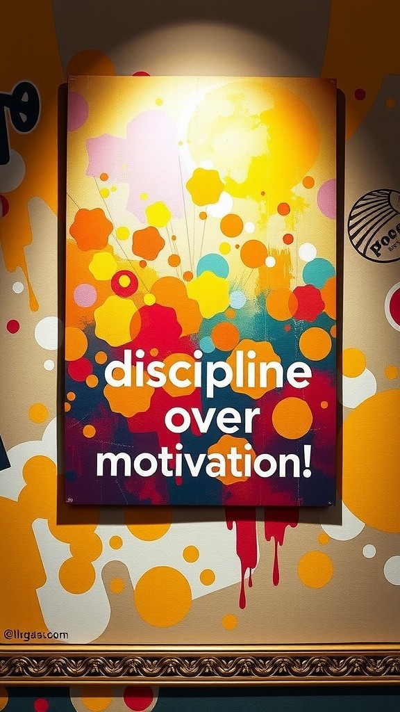 Discipline Over Motivation: The Key to Consistent Success