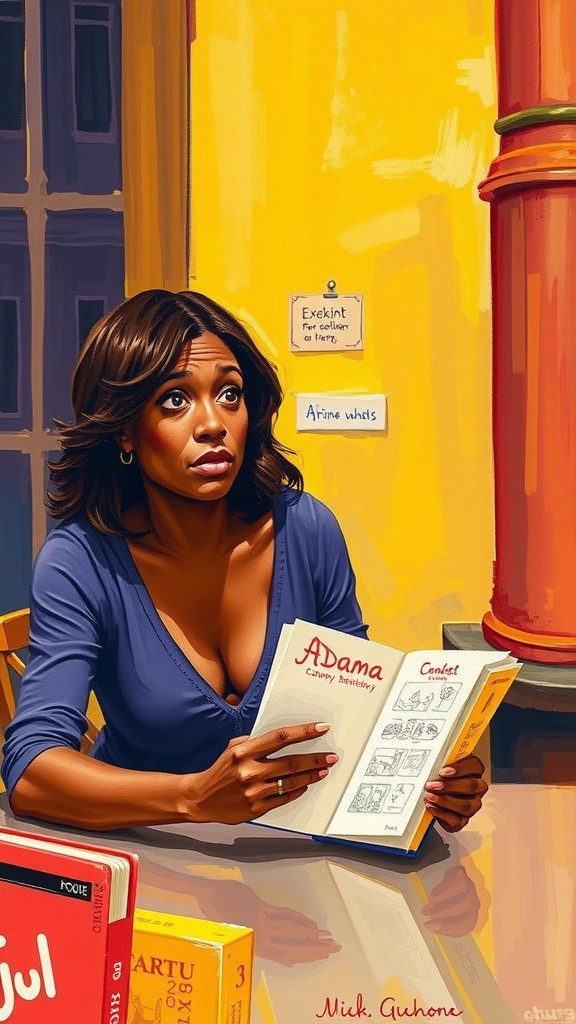 Adama's Journey: From Doubt to Artistry