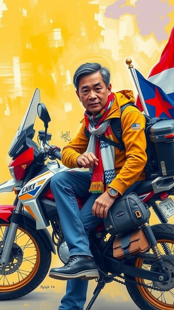 Motor Berbendera: Perjalanan Melintasi Dunia