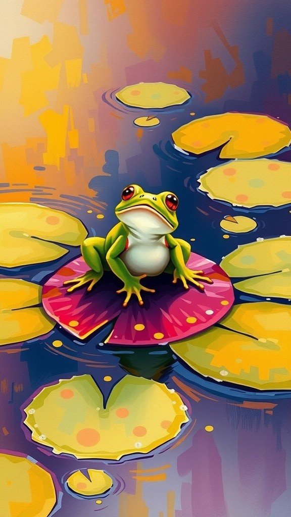 Pertemuan Si Katak di Kelas Biologi