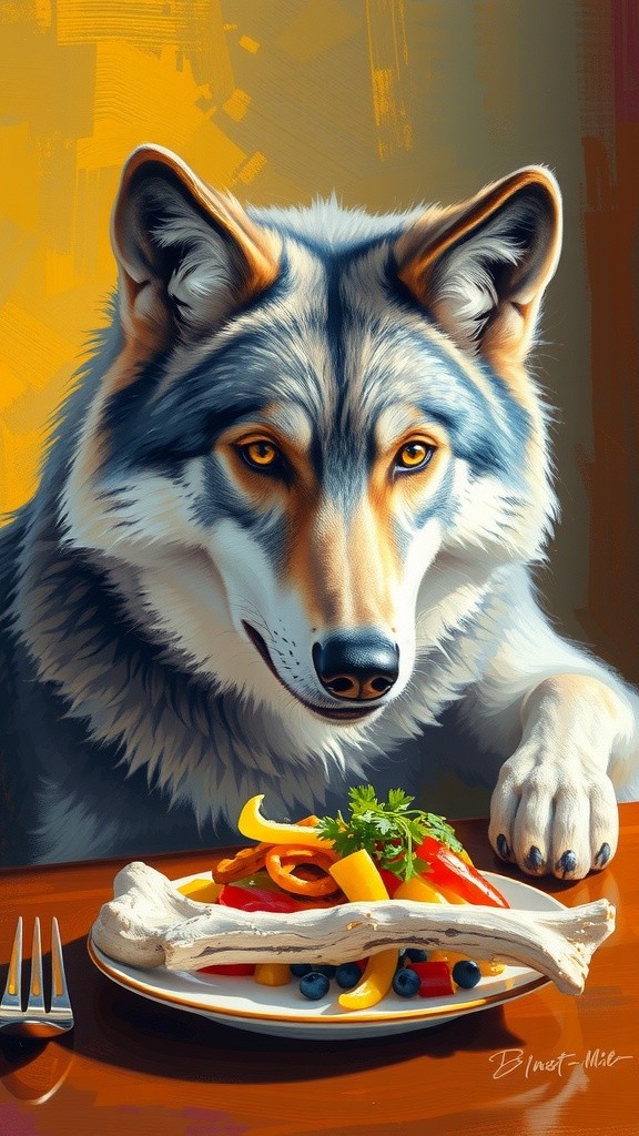 The Wolf and the Stuck Bone: A Tale of Pain and Promises