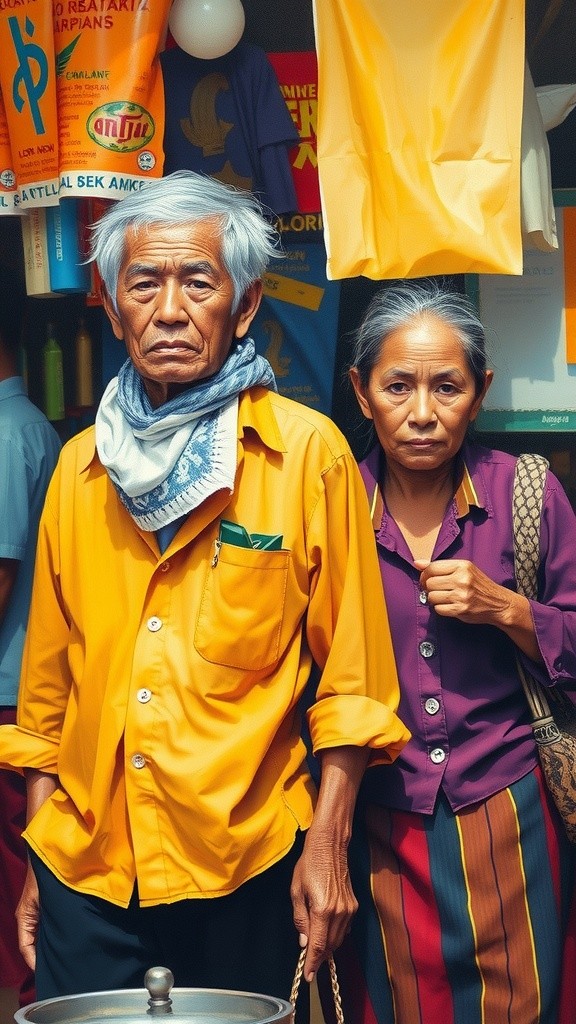Panic at the Market: Mbah Wakijan's Mishap!