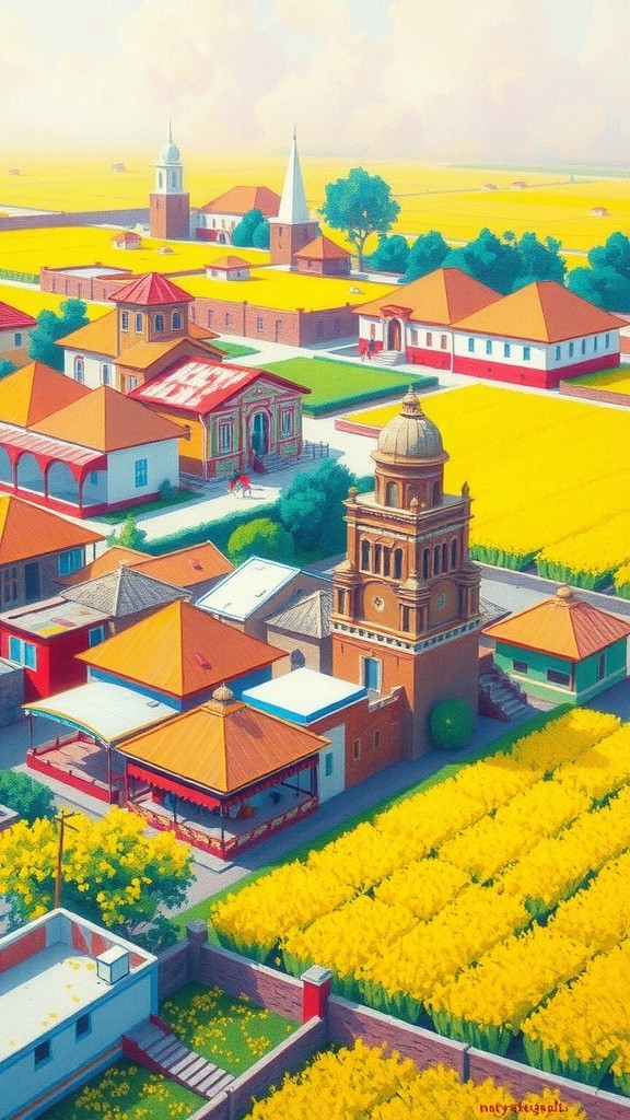 Mustard Blossoms and Market Whispers