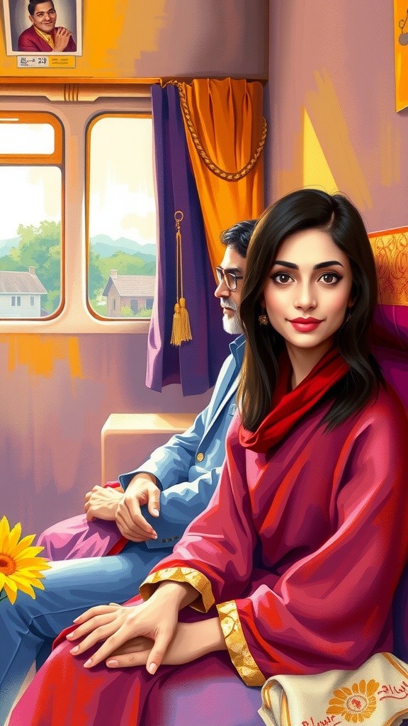 A Train Journey's Unspoken Love
