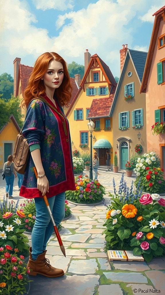 Nina and the Enchanted Brush