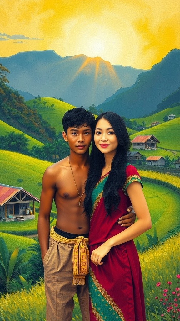 Legenda Cinta Abadi: Kisah Tragis Bonto dan Dara dari Tombolo