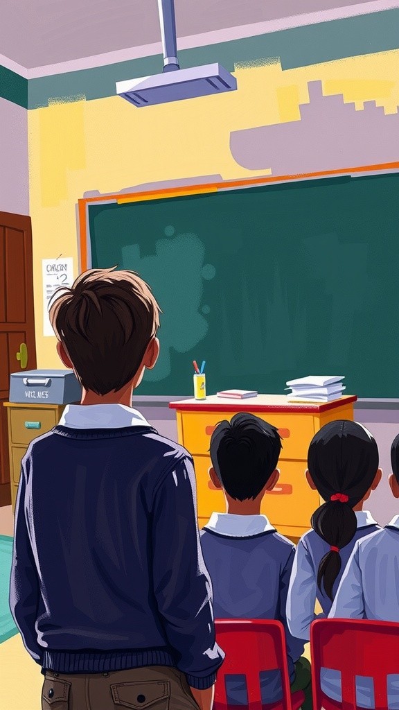 गोलू का स्कूल और घर पर मजेदार तुलना