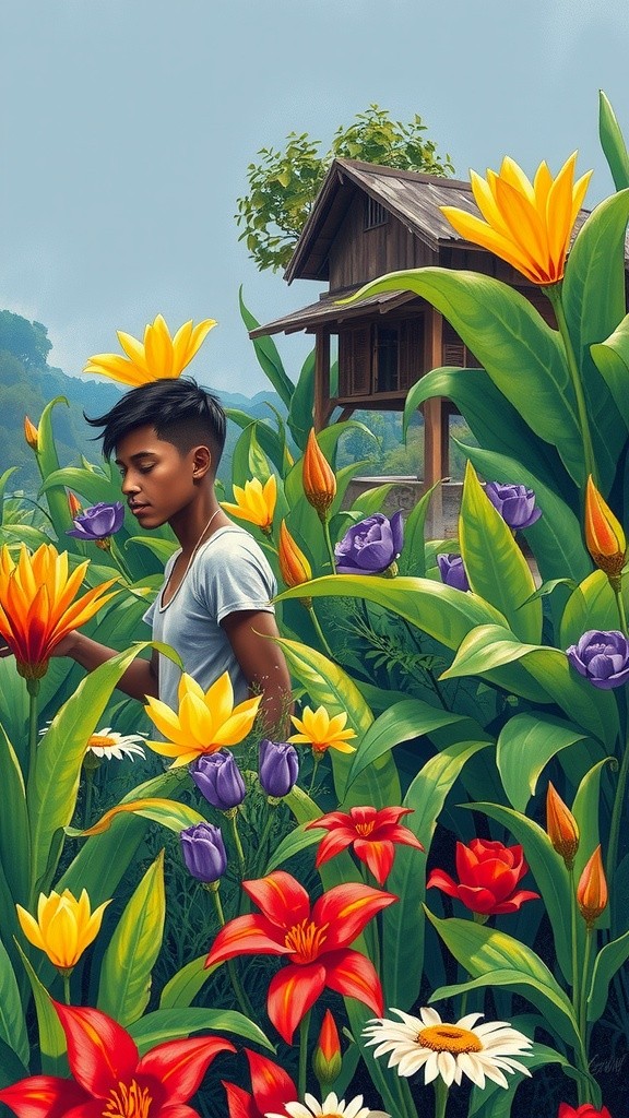 Cinta di Antara Kebun