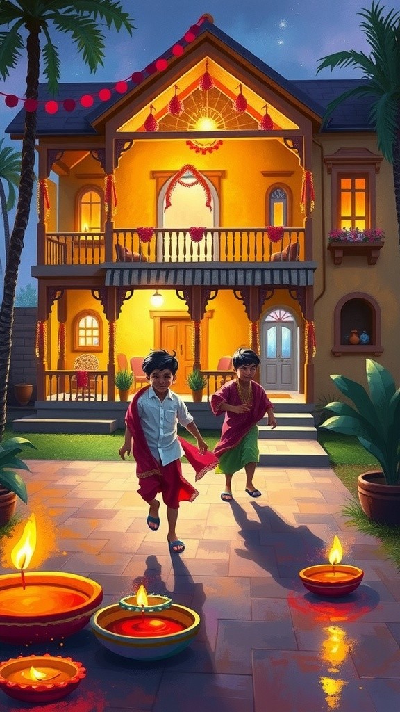 The Joy of Lights: A Diwali Celebration