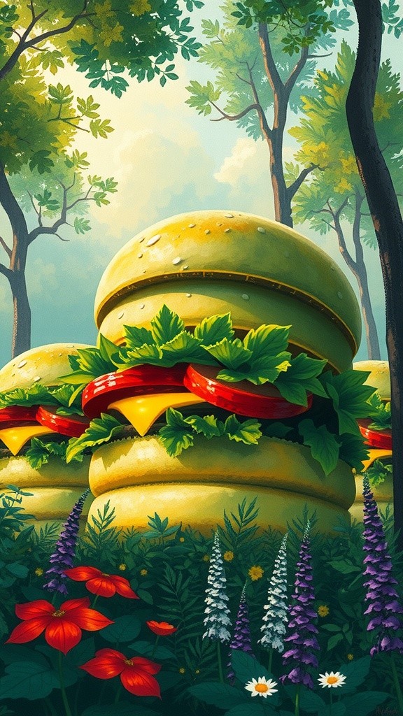 Pabrik Burger Daun