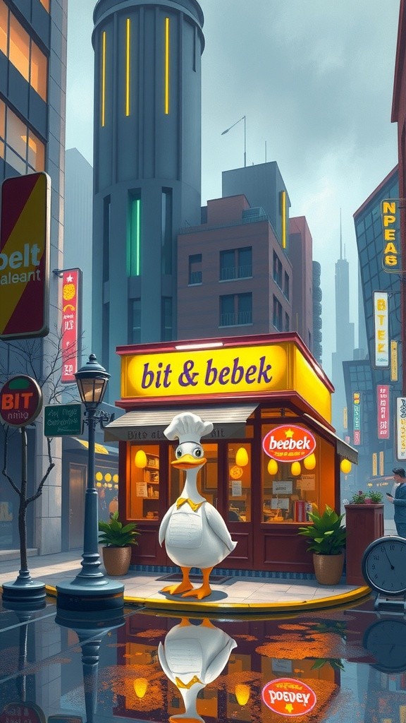 Cinta yang Diprogram: Petualangan Bebek Bit