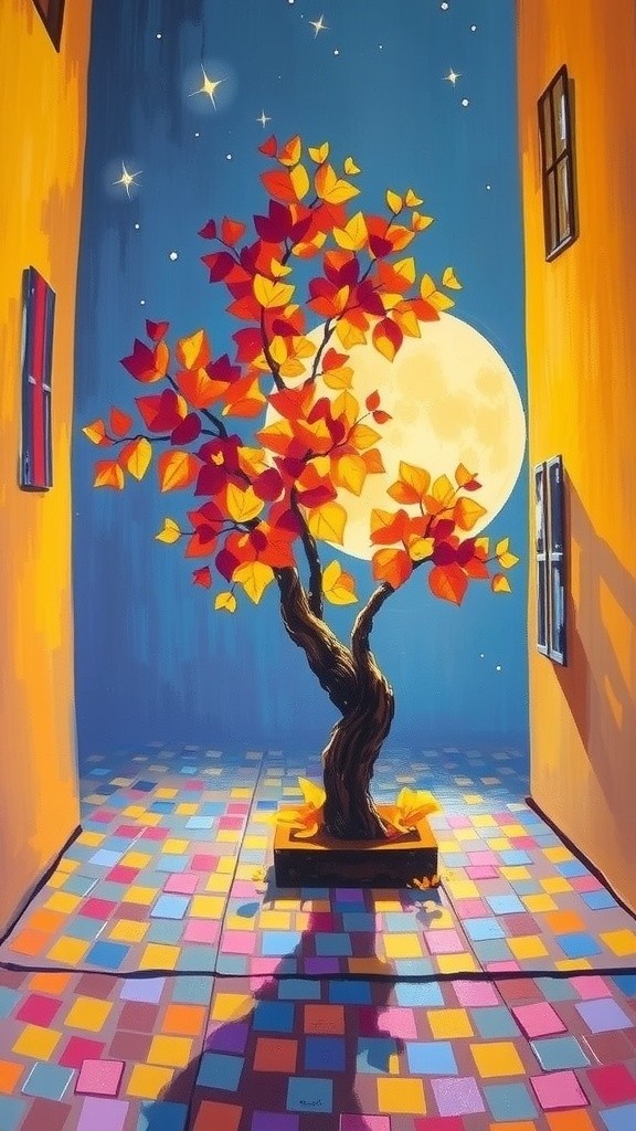 Reflejos bajo la luna