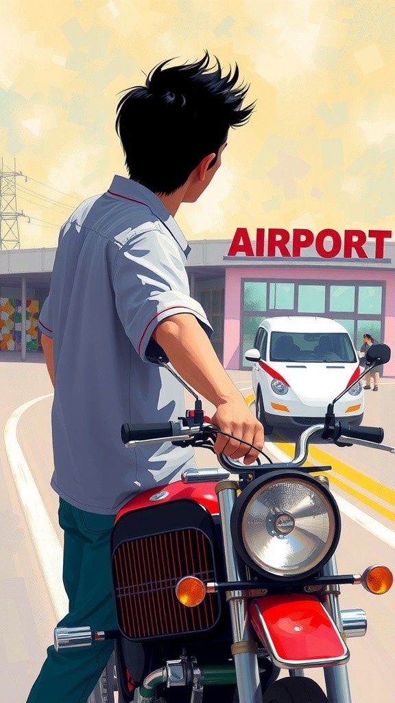Tukang Ojek dan Waktu Sampai di Bandara