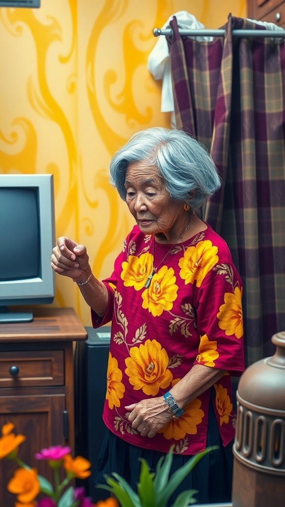 Nenek Tahu Salju Bukan Cuaca Jepang!