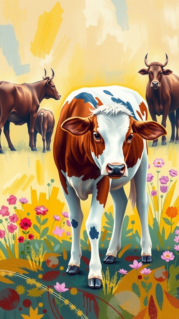 The Weak Cow and the Farmer's Tale