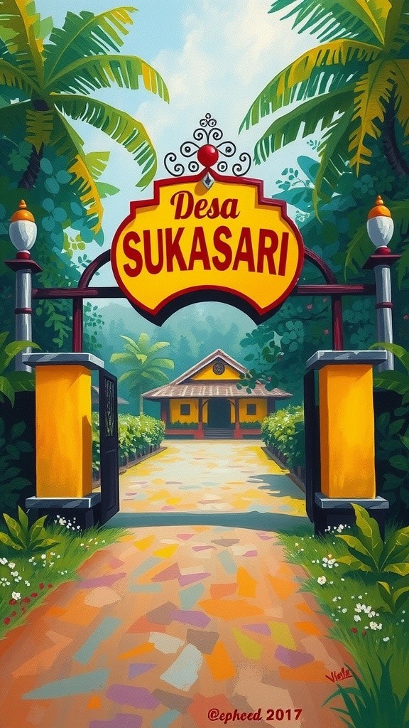 Desa Sukasari: Pintu Gerbang ke Banjarsari