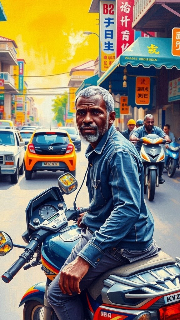 Ojek Waktu Darto: Keajaiban di Jalur Macet