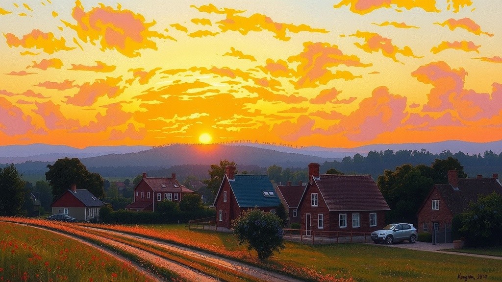 Life in a Vibrant Village