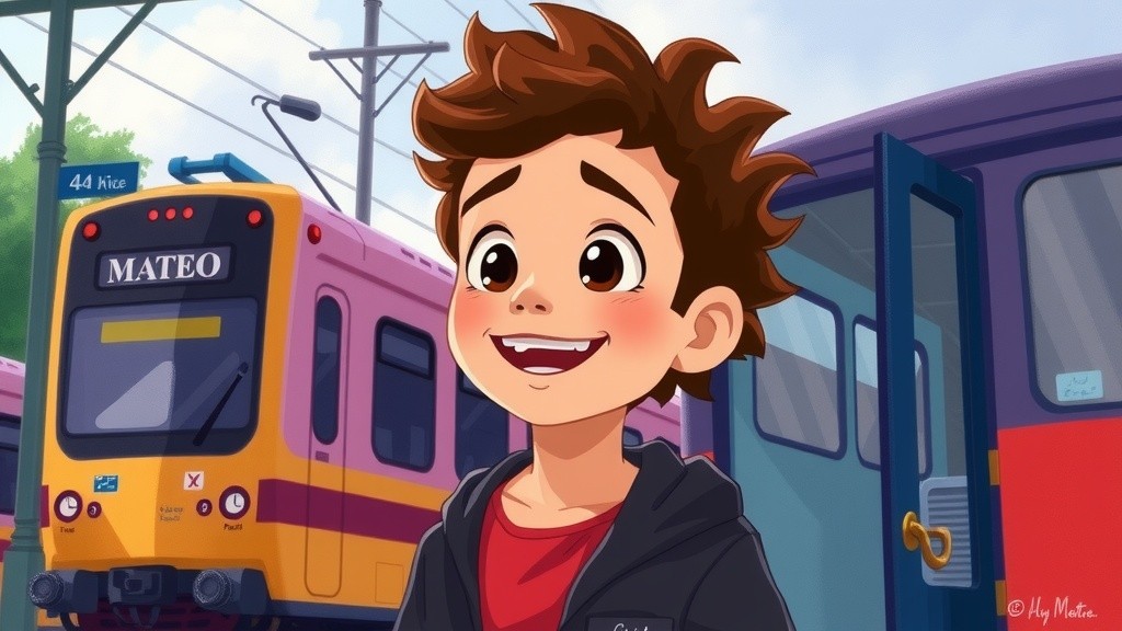 Max and Bingo's Big Train Adventure