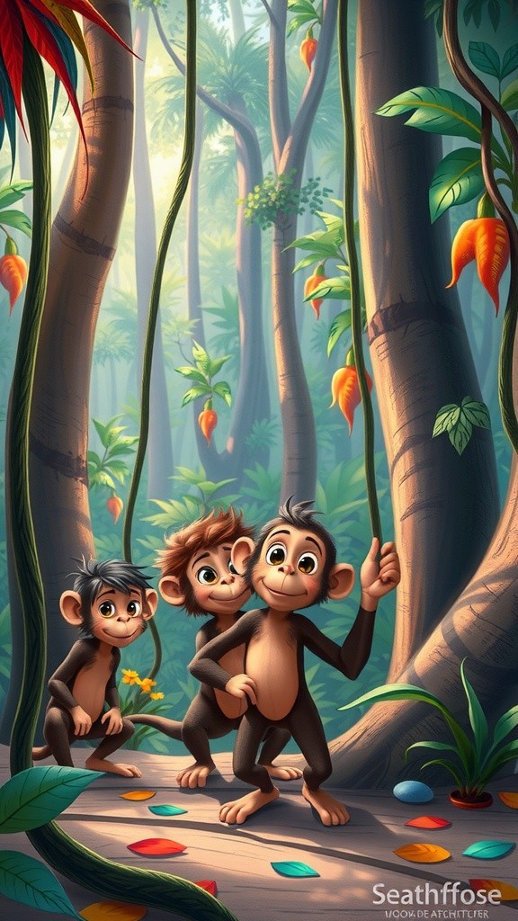 बंदरों का अनोखा भोजनालय: केला बाइट्स बिस्ट्रो!