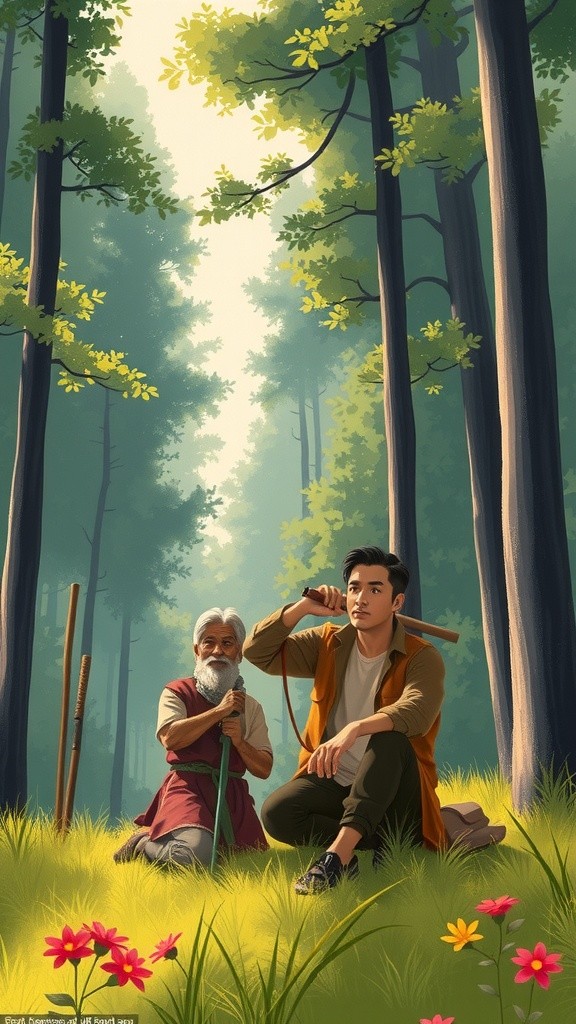 नेत्रहीन संत की चतुराई