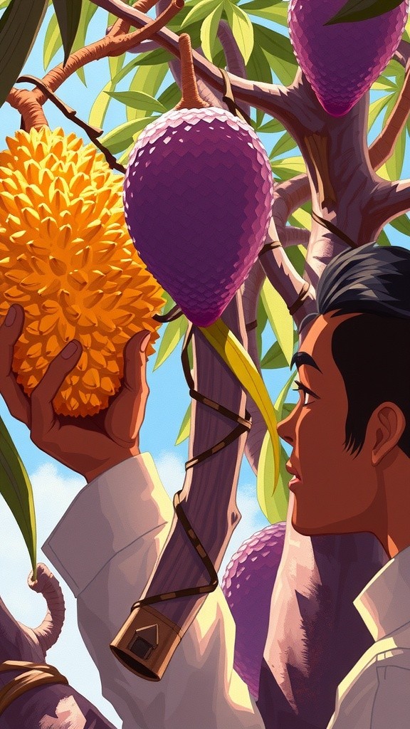 Kunjungan Kakak dan Durian Unggul di Desa Tempurejo