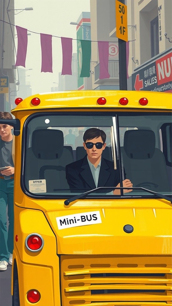Penumpang Misterius di Bus Mini