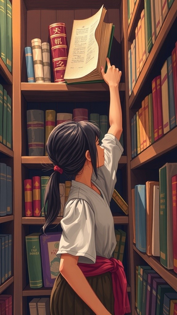 Cinta di Antara Halaman Buku