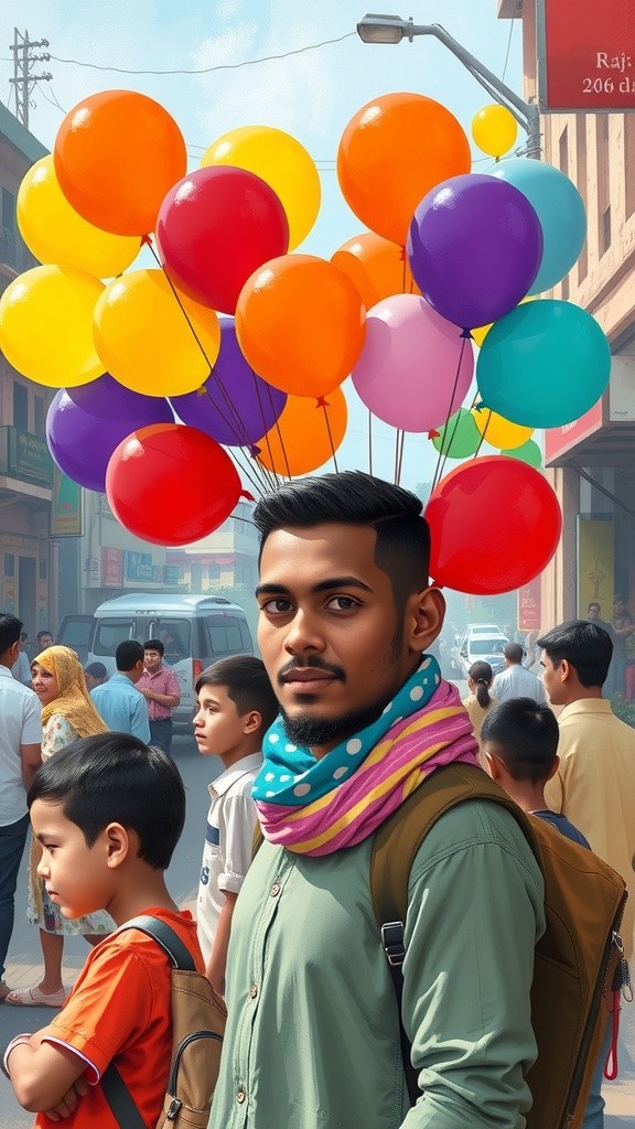 राजू का सपना: गुब्बारों से शिक्षण तक