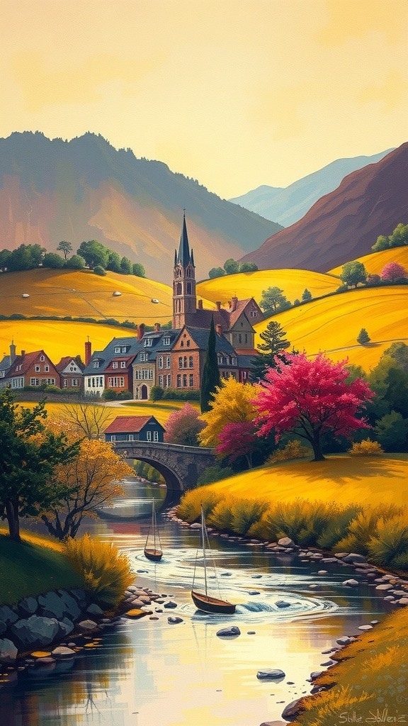 The Enchanting Village Maiden