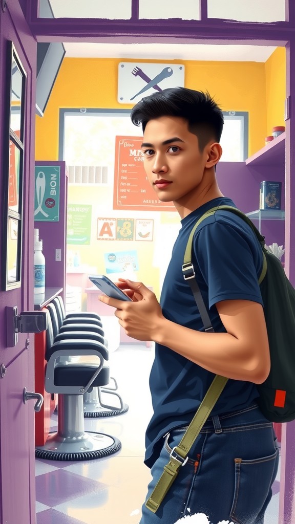 Kesalahan Komunikasi di Tukang Cukur