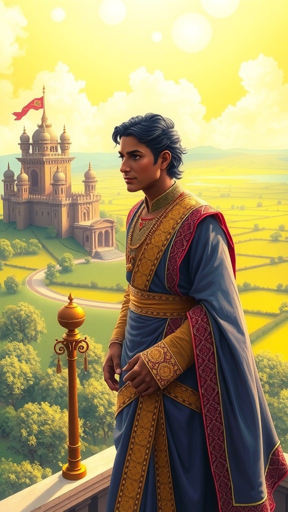 राजा अर्जुन और जादुई अश्व वज्र की कथा