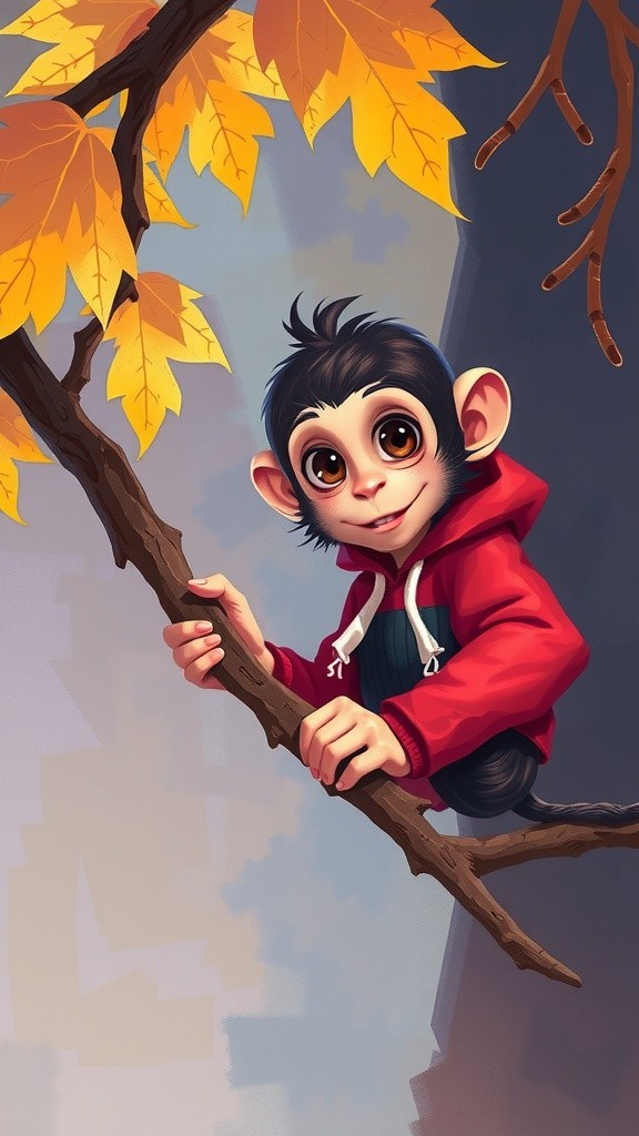 Mika the Monkey Captures Uncle Jerry's Fall!