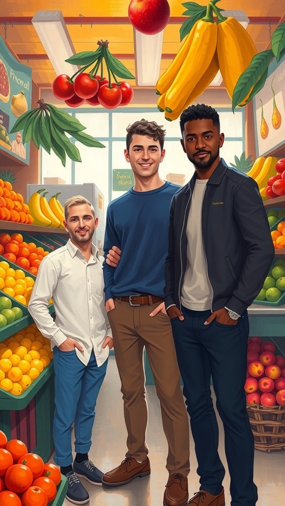 Fruit Frenzy: A Day of Fun at the Market!