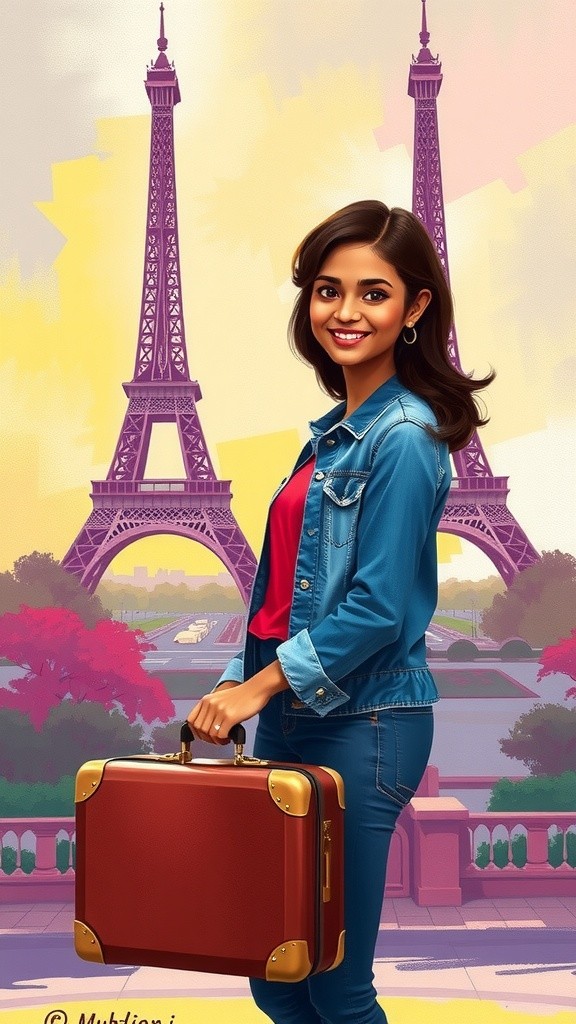 Pakistani Girl Travels to Paris to Explore Food Markets