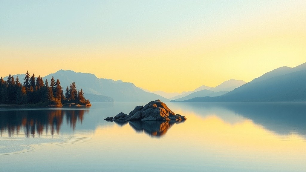 Awakening Serenity: A Meditative Dawn