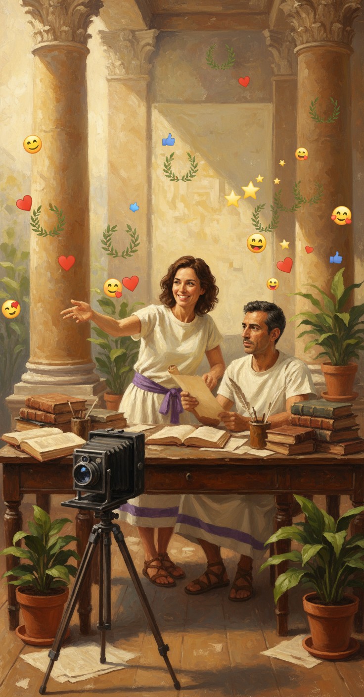 Conquering YouTube: How Julius Caesar Would Go Viral!