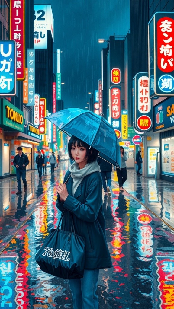 Awakening in the Cherry Blossom Rain
