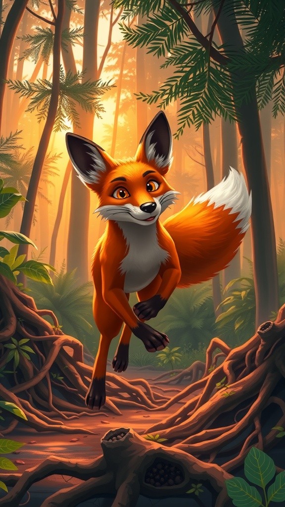 बदला और इसका फल: लोमड़ी और सारस की कहानी