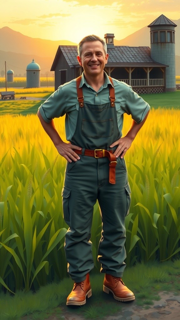 A Day in the Life of John the Farmer