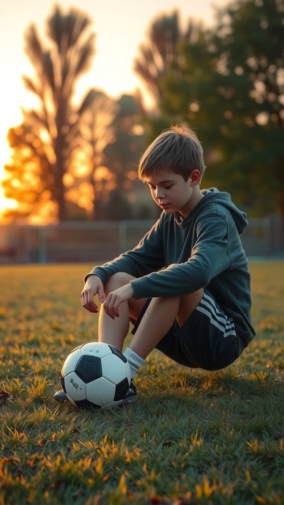 The Boy and the Broken Ball: A Lesson in Resilience