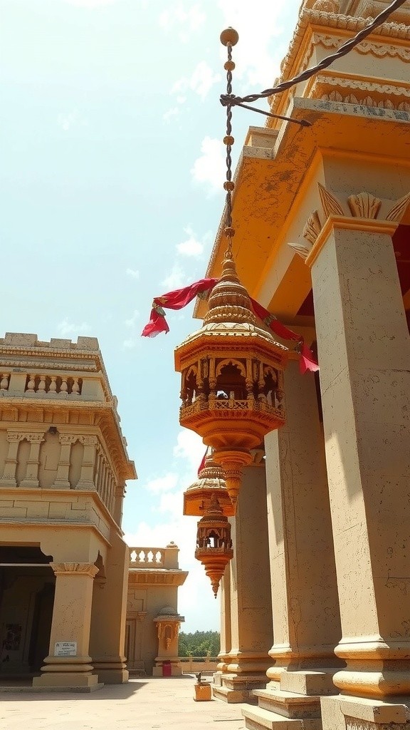 The Gravity-Defying Pillar of Lepakshi Temple